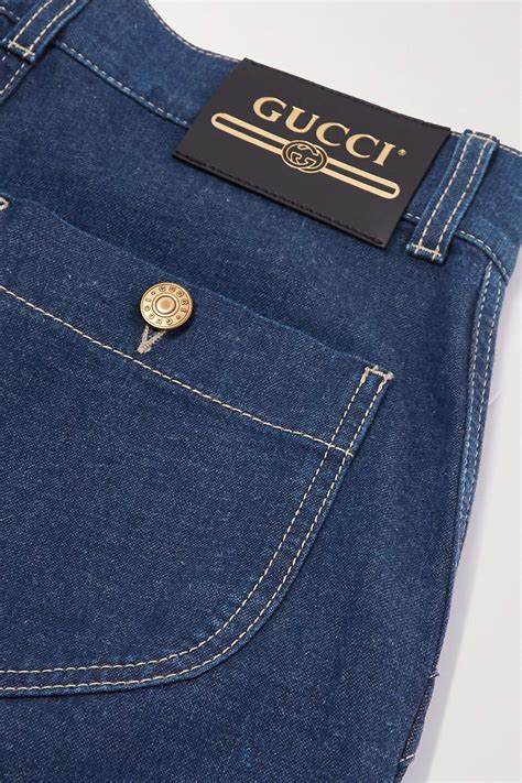 bermuda jeans gucci|gucci jeans net a porter.